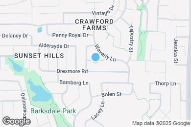 Map image of the property - 4112 Chloe Ln