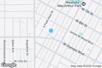 Map image of the property - 950 S Grand View St