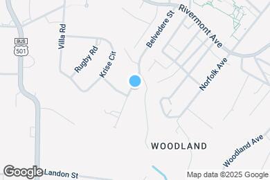 Map image of the property - 412 Belvedere St