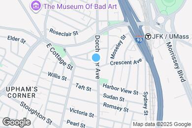 Map image of the property - 933 Dorchester Ave