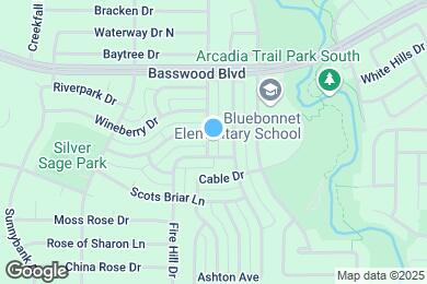 Map image of the property - 7212 Blackthorn Dr