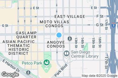 Map image of the property - 527 10th Ave