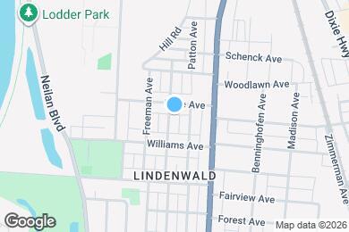 Map image of the property - 2228 Elmo Ave