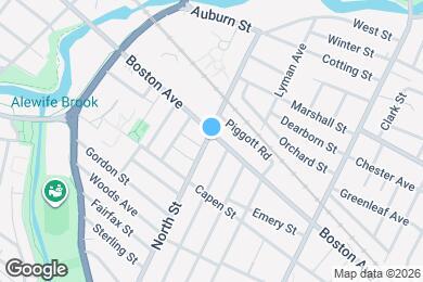 Map image of the property - 245 Boston Ave
