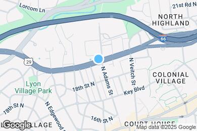 Map image of the property - 2400 Lee Hwy