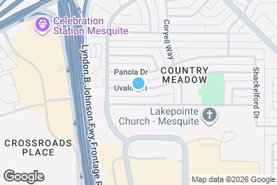 Map image of the property - 1814 Uvalde St