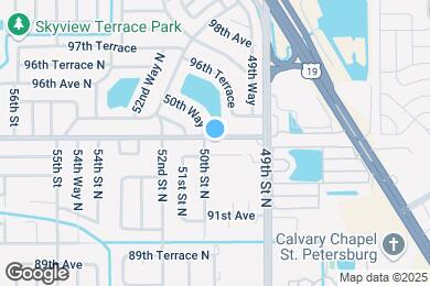Map image of the property - 4980 94th Ave