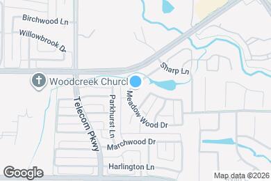 Map image of the property - 3310 Meadow Wood Dr