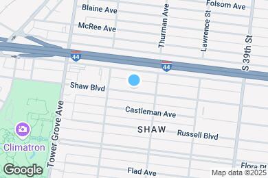 Map image of the property - 4135 Shaw Blvd