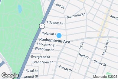 Map image of the property - 86 Rochambeau Ave