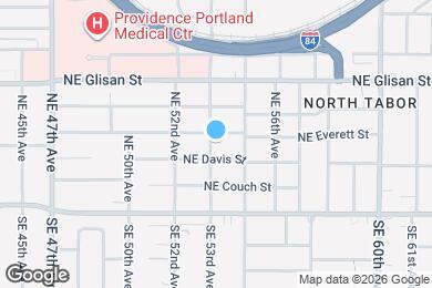 Map image of the property - 222 NE 53rd Ave