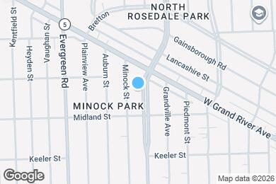 Map image of the property - Residence at Outer Drive