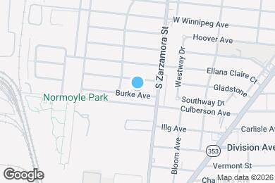 Map image of the property - 127 Burke Ave