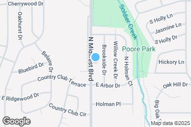 Map image of the property - 704 N Midwest Blvd
