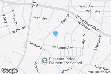 Map image of the property - 827 Millon St