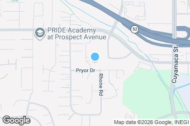 Map image of the property - 8621 Willow Terrace