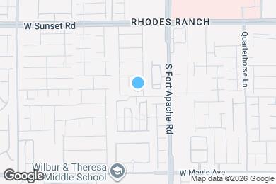 Map image of the property - 9478 W Martin Ave