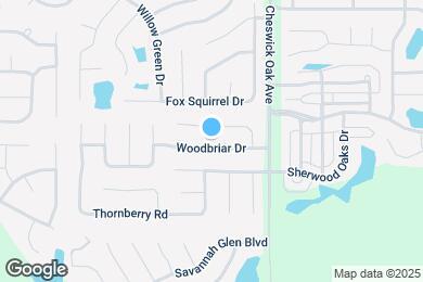 Map image of the property - 3738 Woodbriar Dr