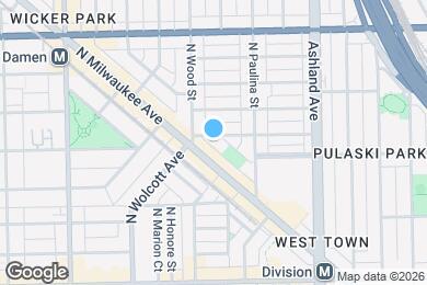 Map image of the property - 1739 W Beach Ave