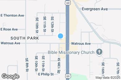 Map image of the property - Watrous Apartments