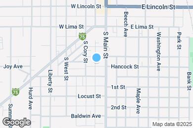 Map image of the property - 868 1/2 S Main St