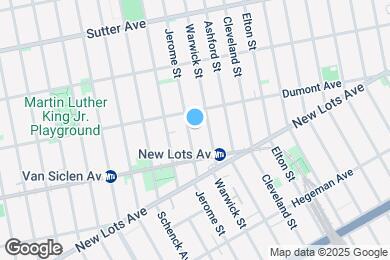 Map image of the property - JEROME STREET