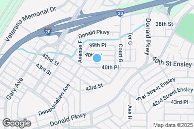 Map image of the property - 624 40th Pl