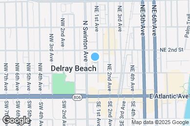 Map image of the property - 120 NE 1st Ave