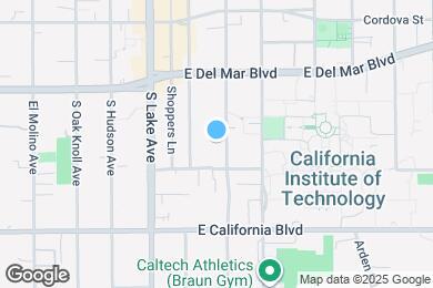 Map image of the property - 439 S Catalina St
