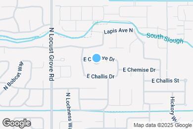 Map image of the property - 1899 E Chimere Dr