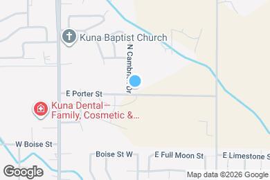 Map image of the property - 1038 N Cambrick Dr