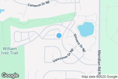 Map image of the property - 9208 Periwinkle Loop NE