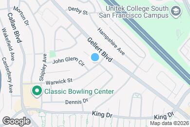 Map image of the property - 110 Warwick St