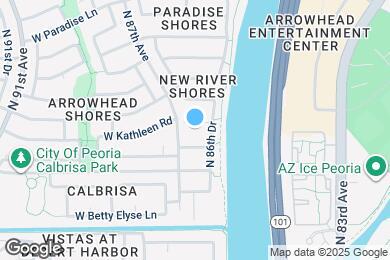 Map image of the property - 8635 W Kathleen Rd