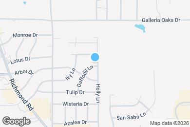 Map image of the property - 43 Holly Ln