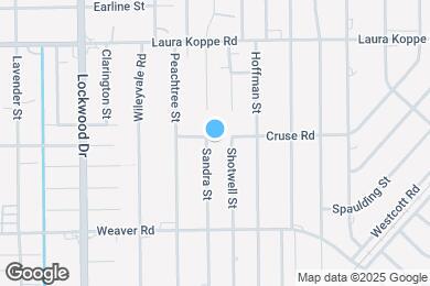 Map image of the property - 8414 Sandra St