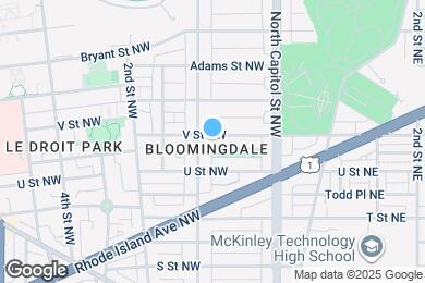 Map image of the property - 84 V St NW