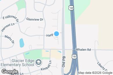 Map image of the property - Harper Court Apartments