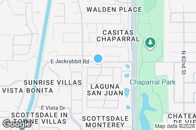 Map image of the property - 7858 E Pecos Ln