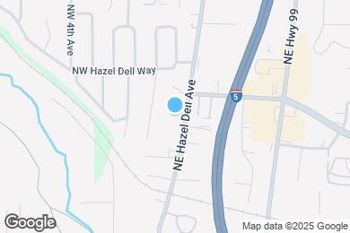 Map image of the property - 6112 NE Hazel Dell Ave