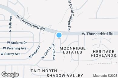 Map image of the property - 13242 N 11th Ave