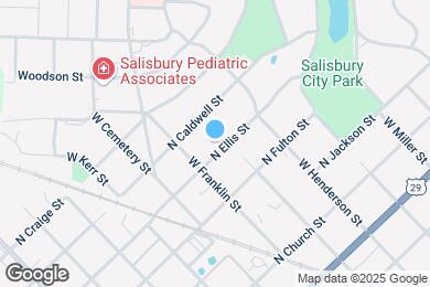 Map image of the property - 614 N Ellis St