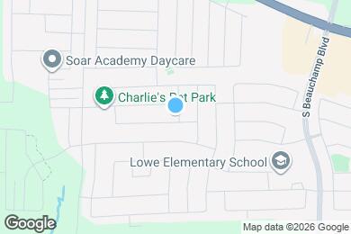 Map image of the property - 1100 Daffodil St