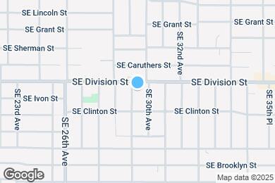 Map image of the property - 2522 SE 29th Ave