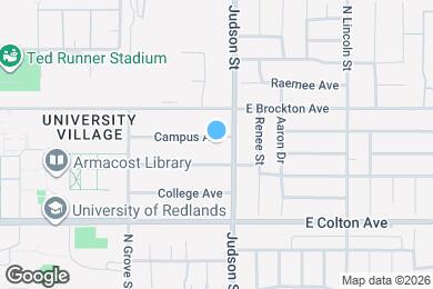 Map image of the property - 1330 Campus Ave