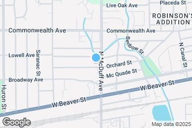 Map image of the property - 2515 Orchard St