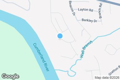Map image of the property - 1163 Bluffton Cir