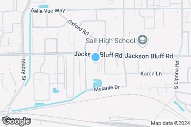 Map image of the property - Jackson Forest Apartments