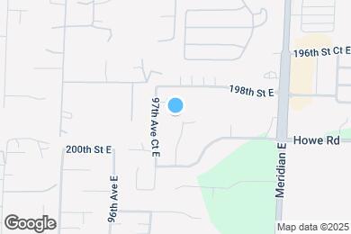 Map image of the property - 19908 98th Ave E