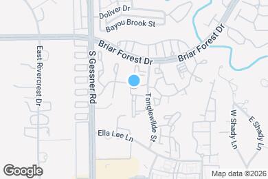 Map image of the property - 2100 Tanglewilde St